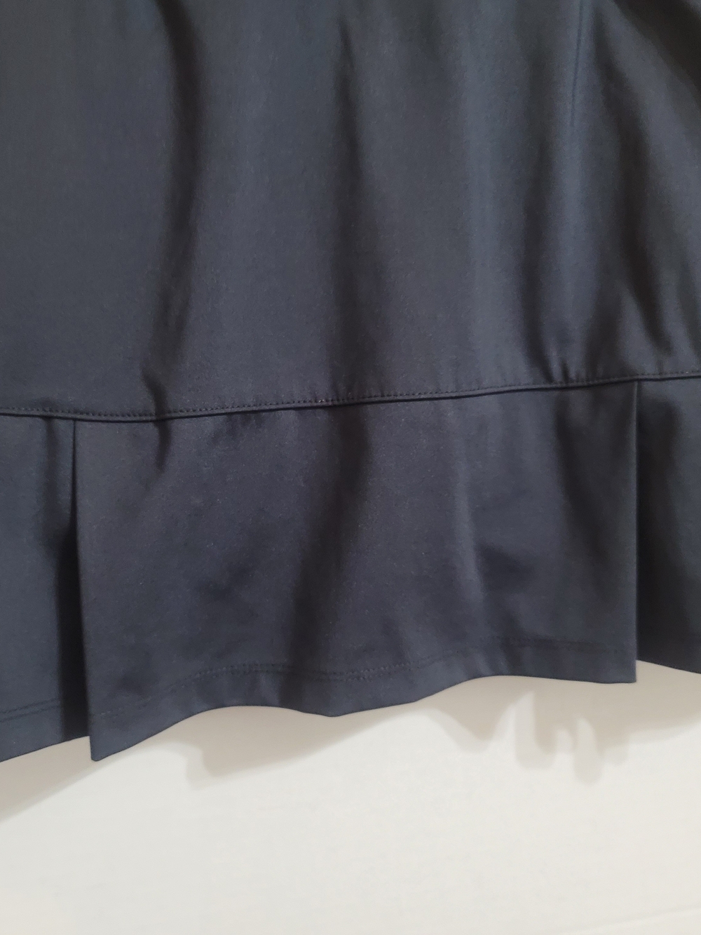 Sigrid Olsen Golf & Tennis Black Pleated Hem Mini Skort Small Shorts W/pockets - Picture 7 of 14
